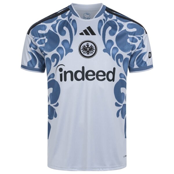 adidas Eintracht Frankfurt 3rd Trikot 26/27 Kinder - grau/blau