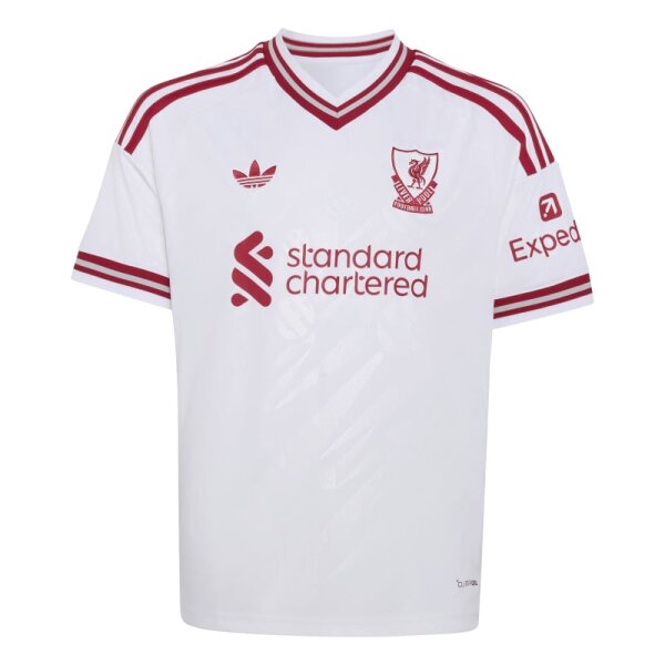 adidas FC Liverpool Trikot Away 26/27 Kinder - weiß/rot