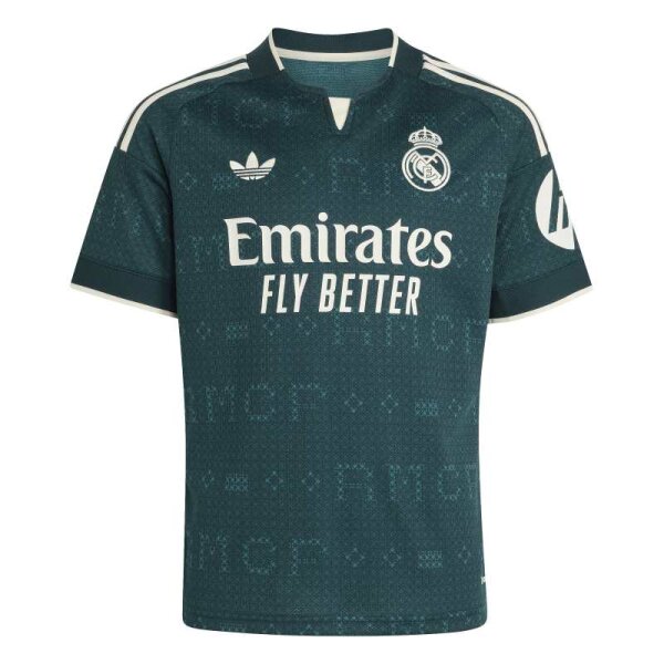 adidas Real Madrid Trikot Away 26/27 Kinder - grün/weiß
