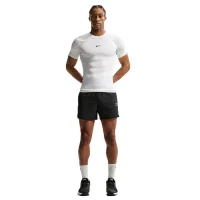 Nike Pro T-Shirt Herren - weiß/schwarz