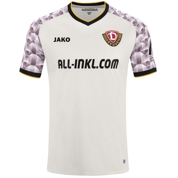 Jako Dynamo Dresden Trikot Away 26/27 Kinder - cremeweiß