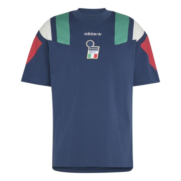 adidas Italien FIGC EQT T-Shirt Herren - navy