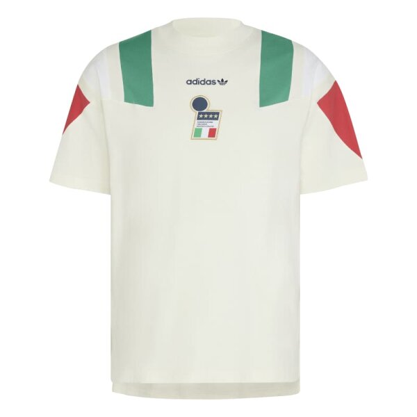 adidas Italien FIGC EQT T-Shirt Herren - weiß