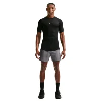 Nike Pro T-Shirt Herren - schwarz/weiß