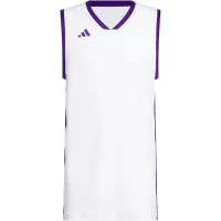 adidas 3G Speed Basketballtrikot Herren - weiß/lila