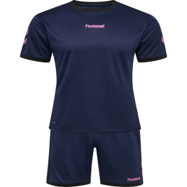 hummel HmlBlaze Club 26 Trainingsset Herren - navy/pink