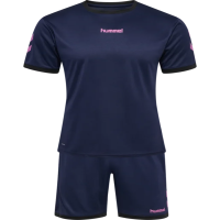 hummel HmlBlaze Club 26 Trainingsset Herren - navy/pink