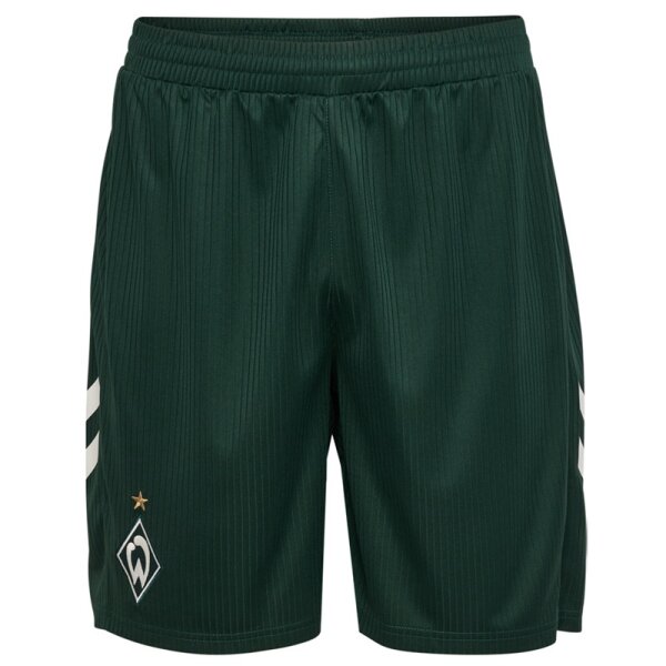 hummel SV Werder Bremen Shorts Away 26/27 Herren - grün/weiß