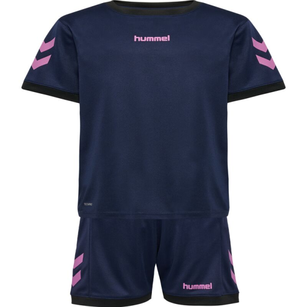 hummel HmlBlaze Club 26 Trainingsset Kinder - navy/pink