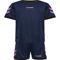 hummel HmlBlaze Club 26 Trainingsset Kinder - navy/pink