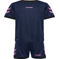 hummel HmlBlaze Club 26 Trainingsset Kinder - navy/pink