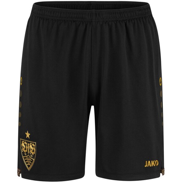 Jako VFB Stuttgart 3rd Shorts 26/27 Kinder - gold/schwarz
