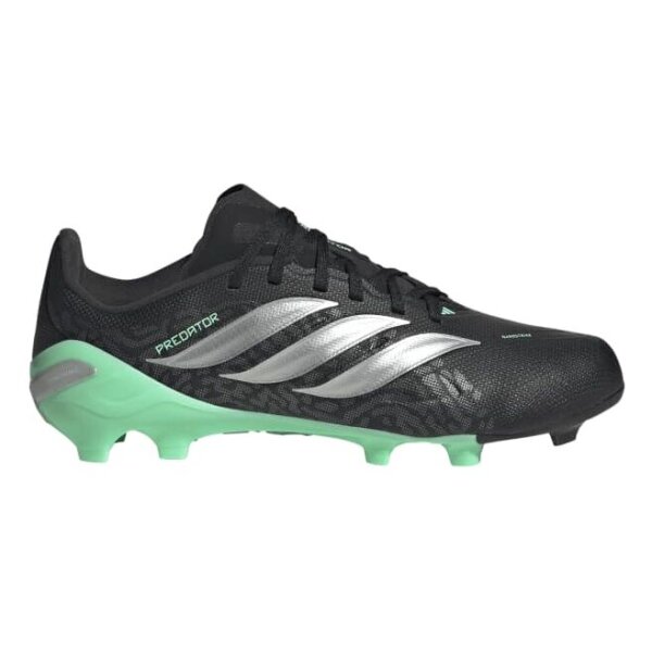 adidas Predator League FG Kinder Final Rush - schwarz/silber/grün