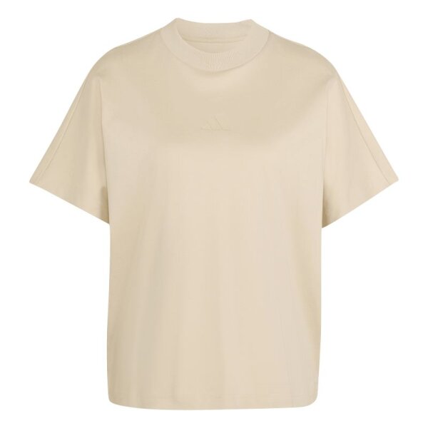 adidas Soft Lux T-Shirt Damen - beige