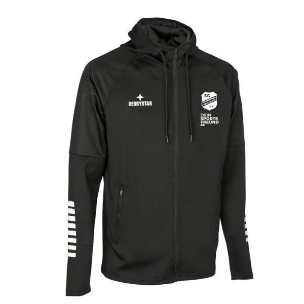 SG Neukirchen-Hülchrath x Derbystar Kapuzenjacke Primo v24 - schwarz/weiss