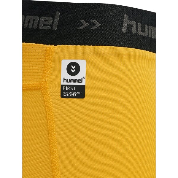 hummel First Performan Tig Leggins Kinder - sports yellow