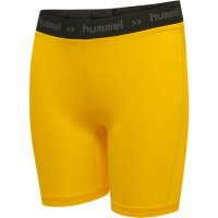 hummel First Performan Tig Leggins Kinder - sports yellow