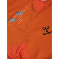 hummel Lead S/S Poly Trikot Damen - orange tiger