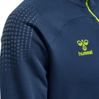 hummel Lead Poly Zip Trainingsjacke Herren - dark denim