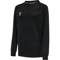 hummel Move Grid Cotton Sweatshirt Kinder - black