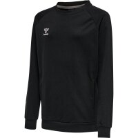 hummel Move Grid Cotton Sweatshirt Kinder - black