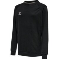hummel Move Grid Cotton Sweatshirt Kinder - black