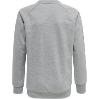 hummel Move Grid Cotton Sweatshirt Kinder - grey melange