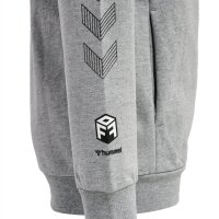 hummel Move Grid Cotton Sweatshirt Kinder - grey melange