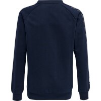hummel Move Grid Cotton Sweatshirt Kinder - marine