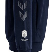 hummel Move Grid Cotton Sweatshirt Kinder - marine