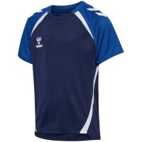 hummel Lead 2.0 S/S Trikot Kinder - marine/true blue
