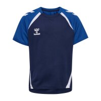 hummel Lead 2.0 S/S Trikot Kinder - marine/true blue
