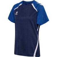 hummel Lead 2.0 S/S Trikot Damen - marine/true blue
