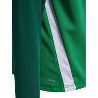 hummel Lead 2.0 Half Zip Trainingsjacke Kinder - jelly bean/evergreen