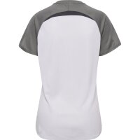 hummel Lead 2.0 Polo Damen - white/steel gray