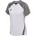 hummel Lead 2.0 Polo Damen - white/steel gray