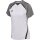 hummel Lead 2.0 Polo Damen - white/steel gray