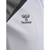 hummel Lead 2.0 Zip Hoodie Herren - white/steel gray