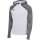 hummel Lead 2.0 Zip Hoodie Herren - white/steel gray