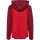 hummel Lead 2.0 Zip Hoodie Kinder - true red/maroon