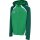 hummel Lead 2.0 Zip Hoodie Kinder - jelly bean/evergreen