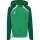 hummel Lead 2.0 Zip Hoodie Kinder - jelly bean/evergreen