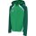 hummel Lead 2.0 Zip Hoodie Kinder - jelly bean/evergreen