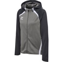 hummel Lead 2.0 Zip Hoodie Damen - steel gray/asphalt