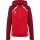 hummel Lead 2.0 Zip Hoodie Damen - true red/maroon