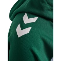 hummel Lead 2.0 Zip Hoodie Damen - jelly bean/evergreen