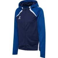 hummel Lead 2.0 Zip Hoodie Damen - marine/true blue