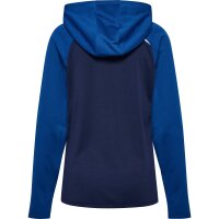 hummel Lead 2.0 Zip Hoodie Damen - marine/true blue