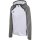 hummel Lead 2.0 Zip Hoodie Damen - white/steel gray