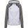 hummel Lead 2.0 Zip Hoodie Damen - white/steel gray